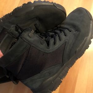 Rare Nike sfb NSW Leather Boot Sneakers. Sz. 11. Black